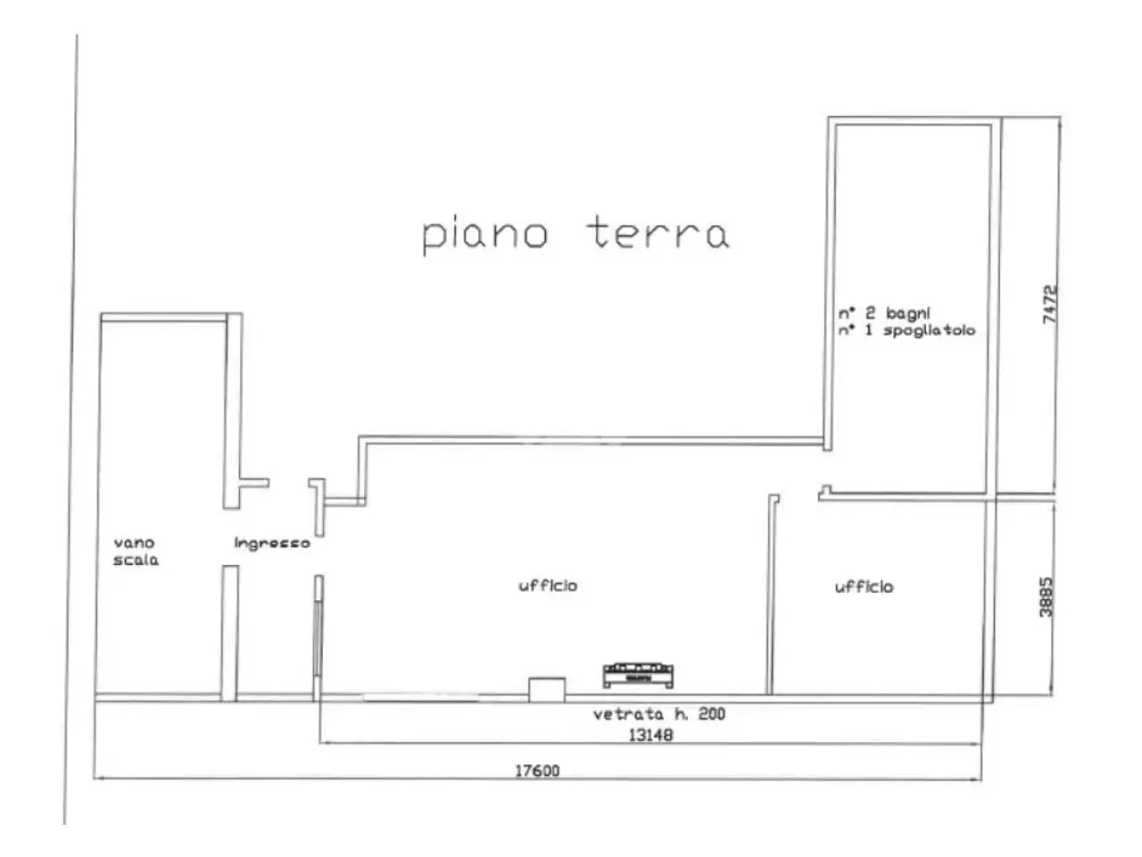 Capannone in Via Armando Gagliani 3, Bellaria-Igea Marina, {3} - Planimetria 1