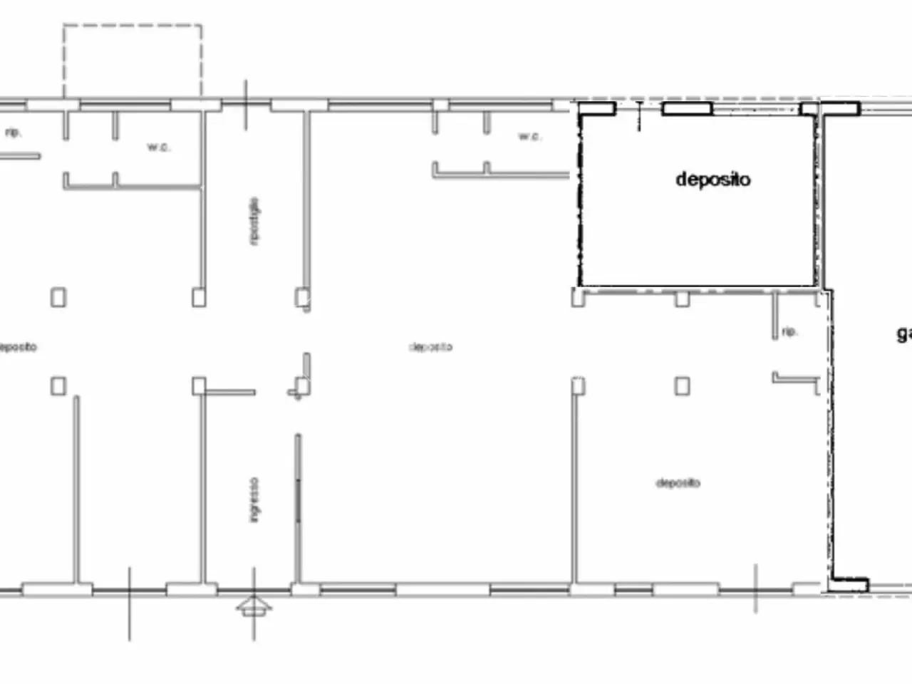 Laboratorio in , Porto Sant'Elpidio, {3} - Planimetria 1