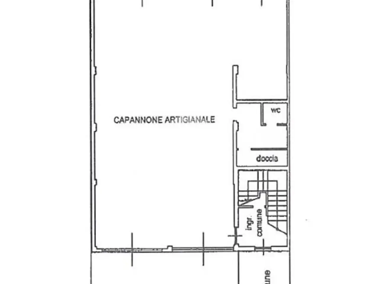Capannone in Via Enrico Fermi 13, Villanterio, {3} - Planimetria 1