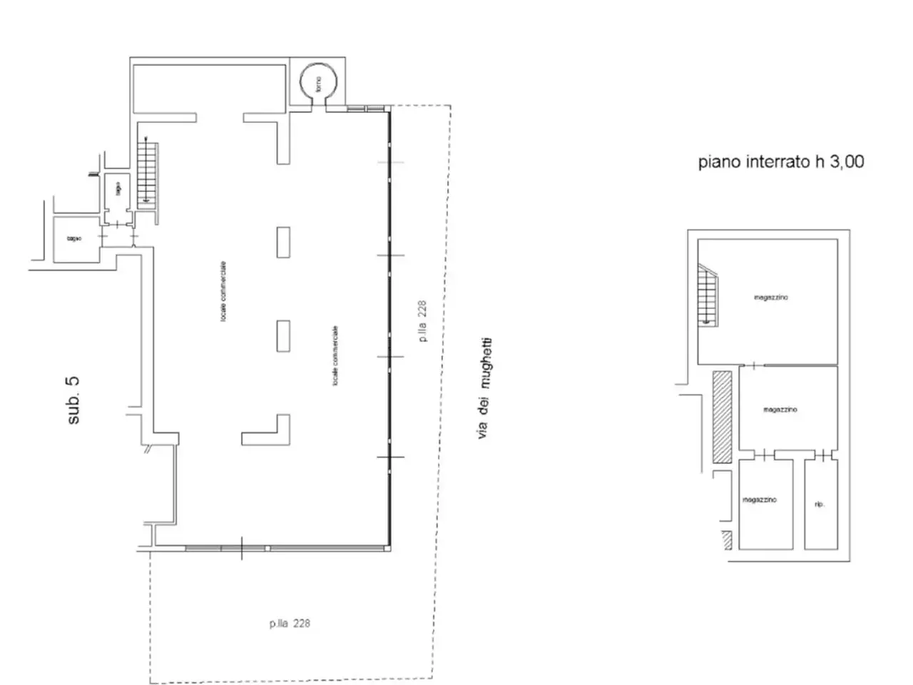 Negozio in Via Ardeatina 648, Anzio, {3} - Planimetria 1