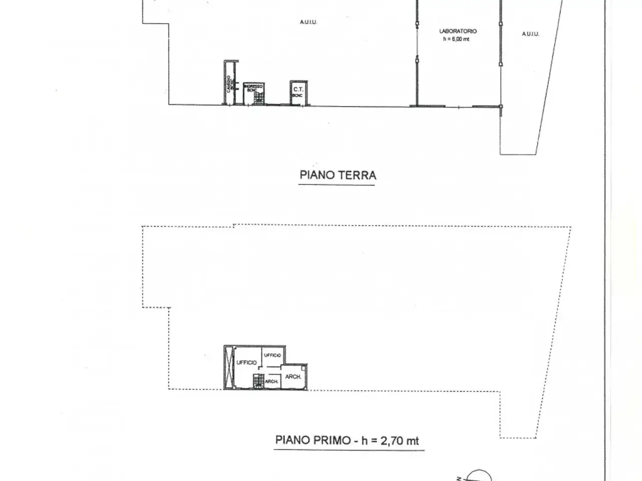 Capannone in Via Pontaron, Caldogno, {3} - Planimetria 1