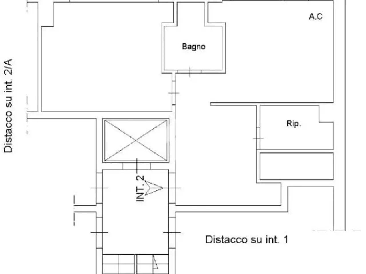 Ufficio in Via Festo Avieno 15, Roma, {3} - Planimetria 1