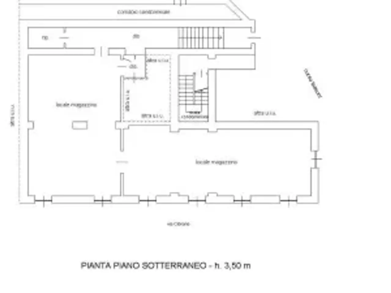 Magazzino in Corso Alessandro Tassoni 38, Torino, {3} - Planimetria 1
