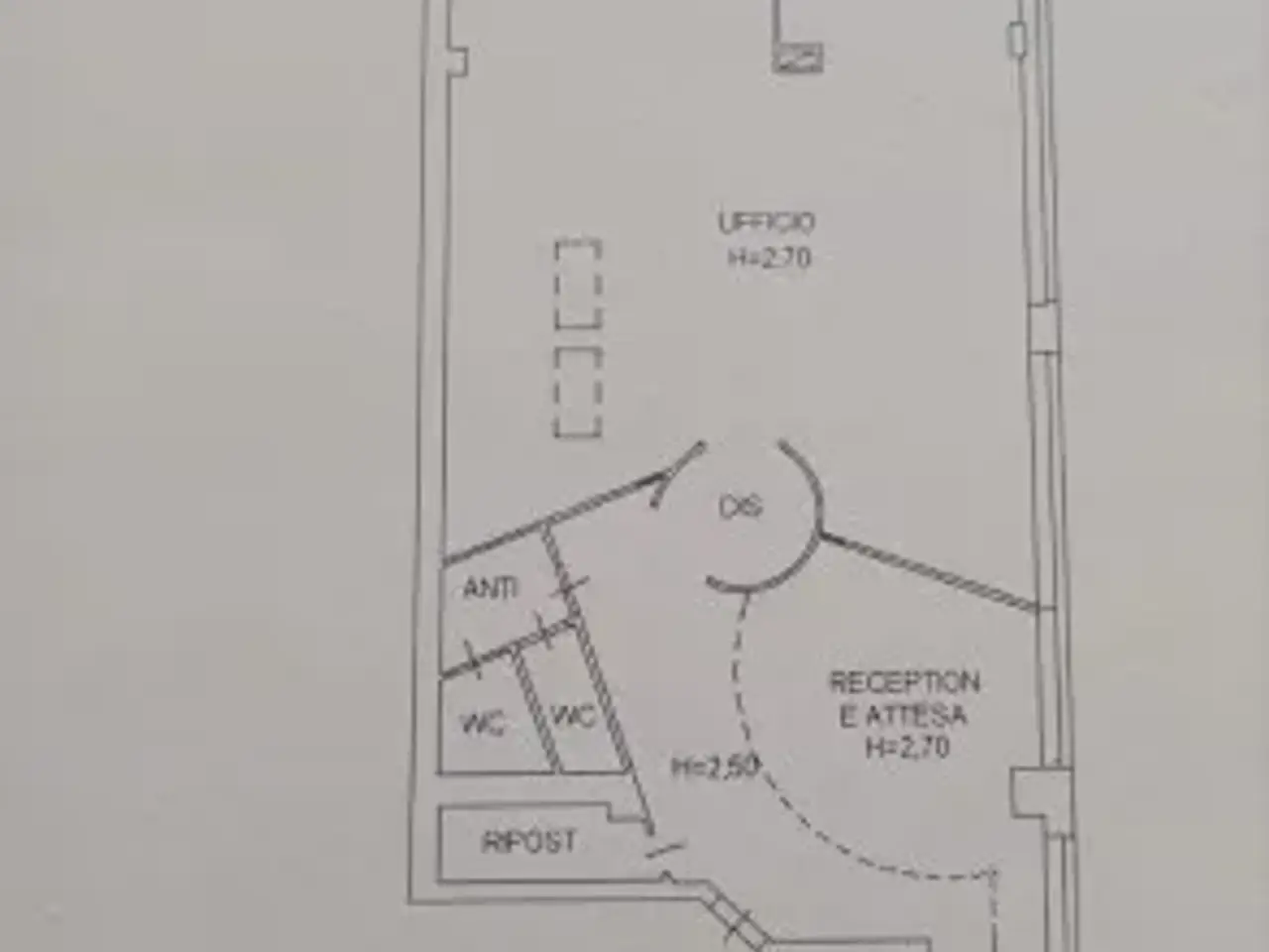 Ufficio in Via Guglielmo Marconi 123, Ranica, {3} - Planimetria 1