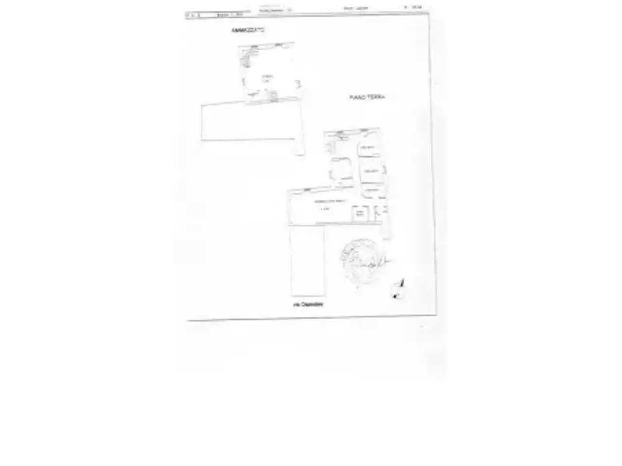 Ufficio in Via Ospedale 30, Maglie, {3} - Planimetria 1