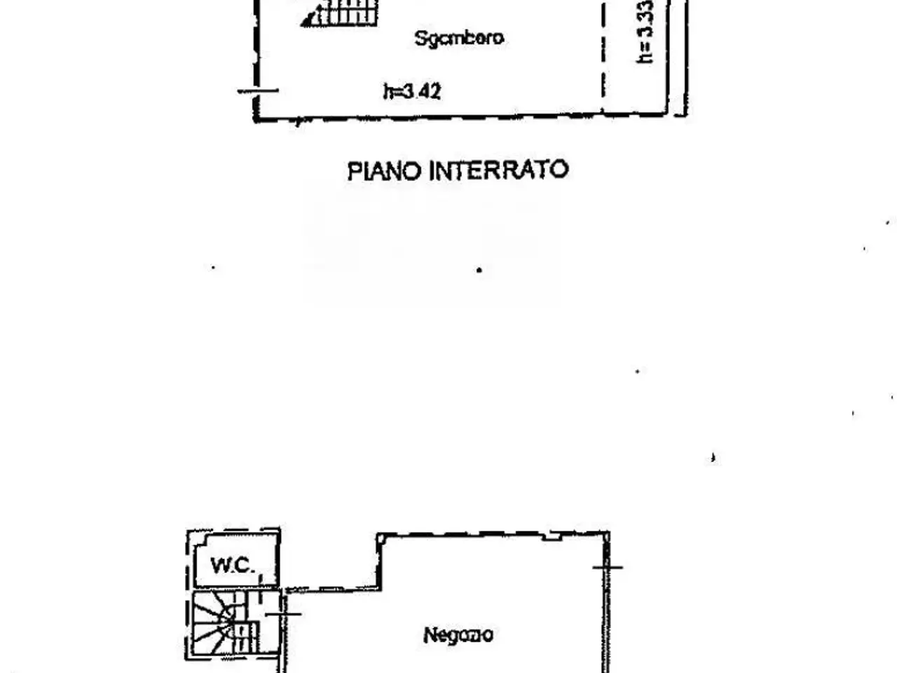 Negozio in Viale Ceccarini 57, Riccione, {3} - Planimetria 1