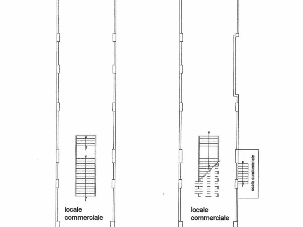 Palazzina commerciale in Via Sparano 168, Bari, {3} - Planimetria 1