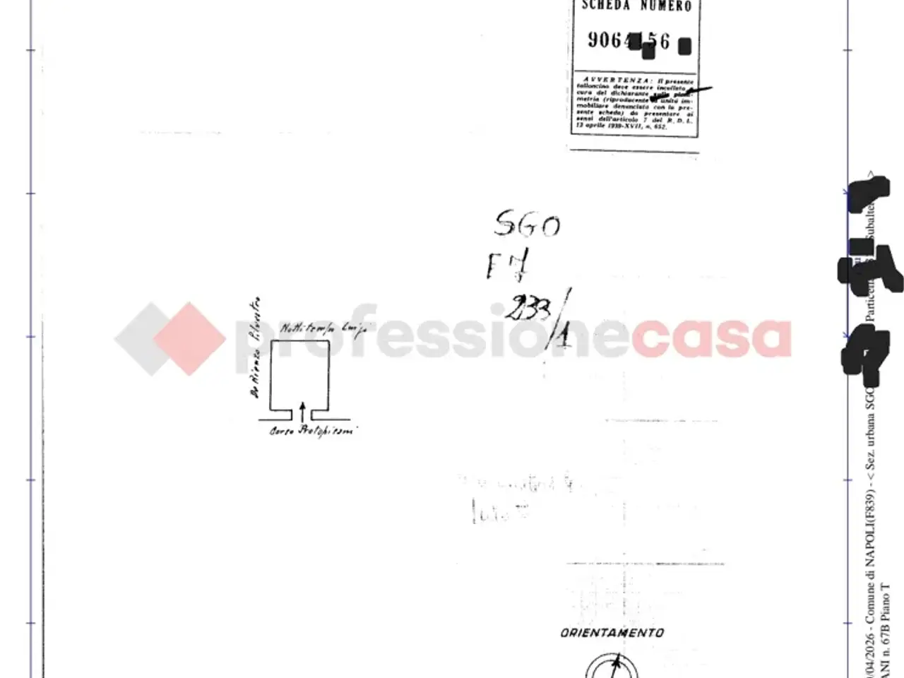 Negozio in Corso Protopisani 67, Napoli, {3} - Planimetria 1