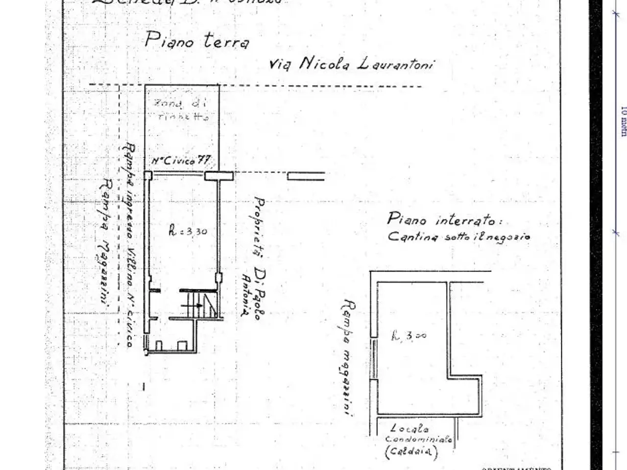 Negozio in Via Nicola Laurantoni 77, Roma, {3} - Planimetria 1