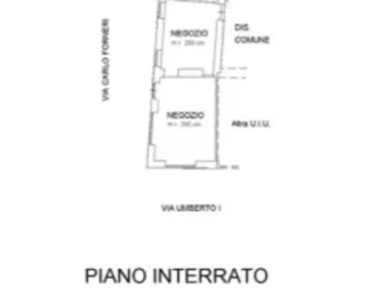 Negozio in Via Carlo Forneri 2, Carignano, {3} - Planimetria 1