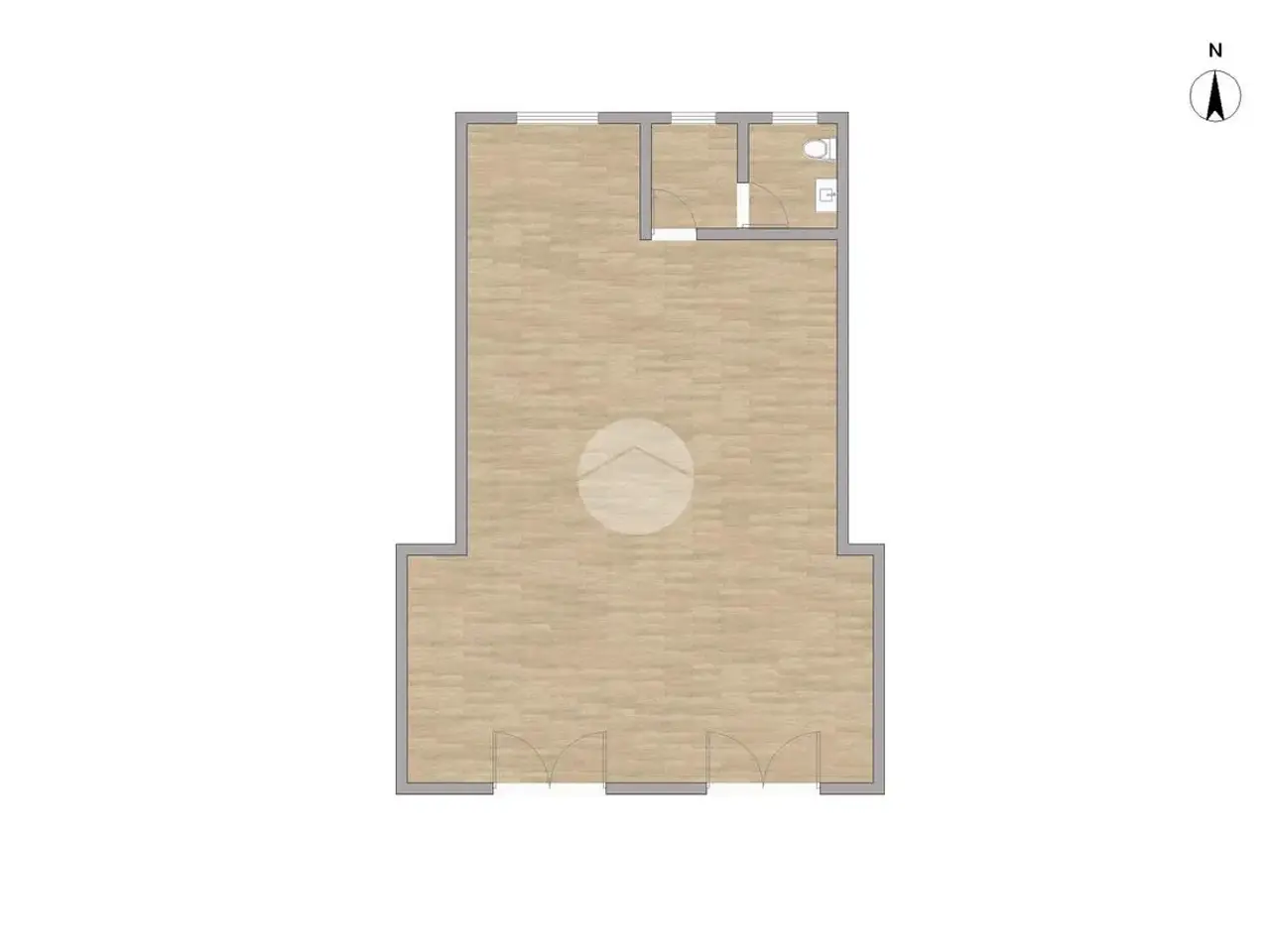 Negozio in Piazzale Artisti Castiglionesi, Castiglione Delle Stiviere, {3} - Planimetria 1