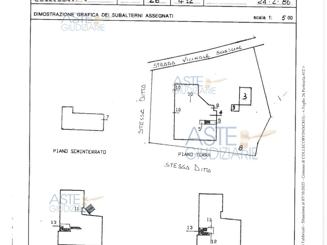Garage in Via Raieta, 20, 65010 Collecorvino Pe, Italia 20, Collecorvino, {3} - Planimetria 1