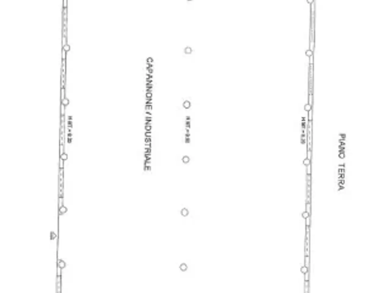 Capannone in Via Tuscolana 1345, Roma, {3} - Planimetria 1