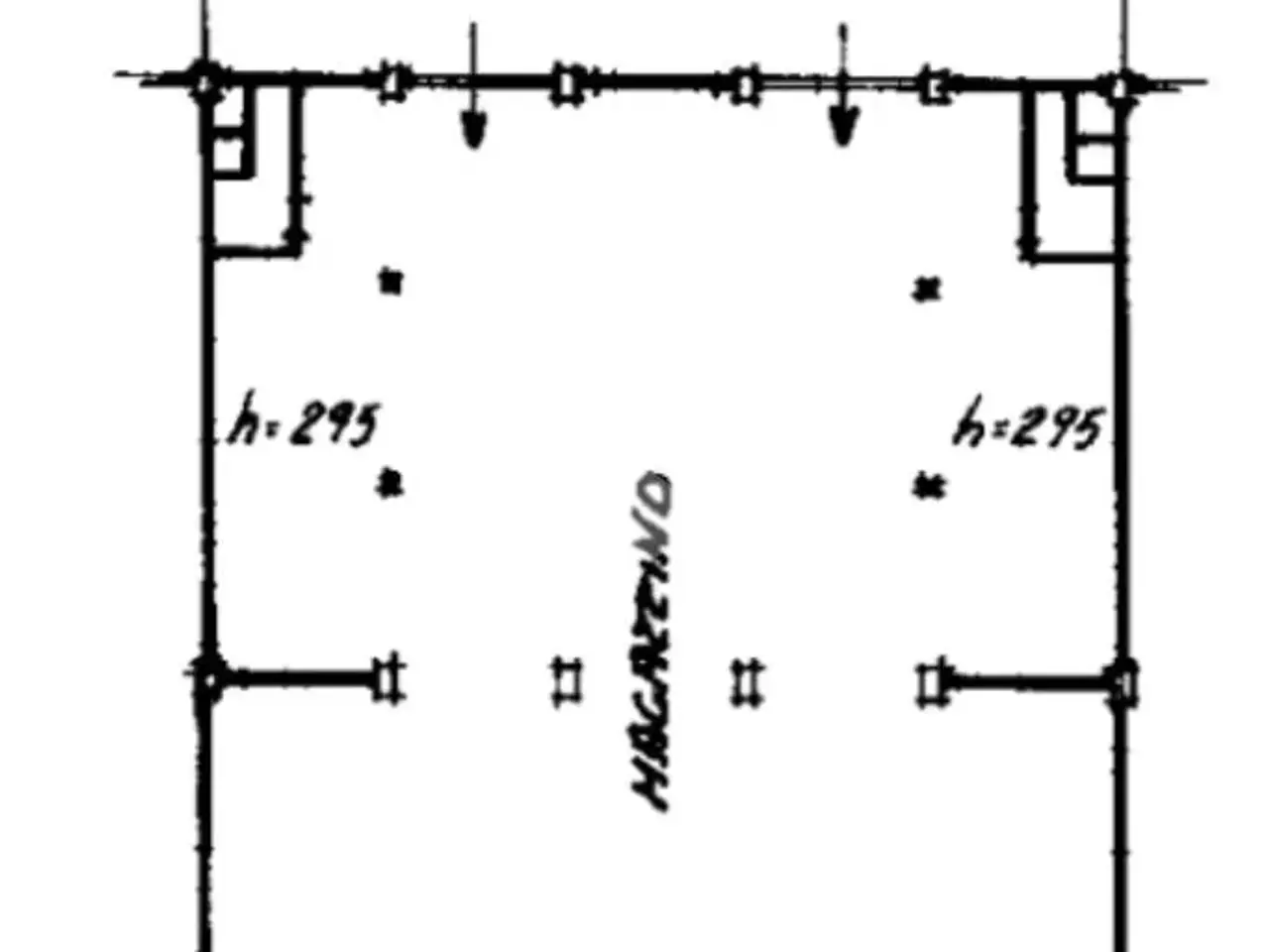 Capannone in Via Widar Cesarini Sforza, Parma, {3} - Planimetria 1