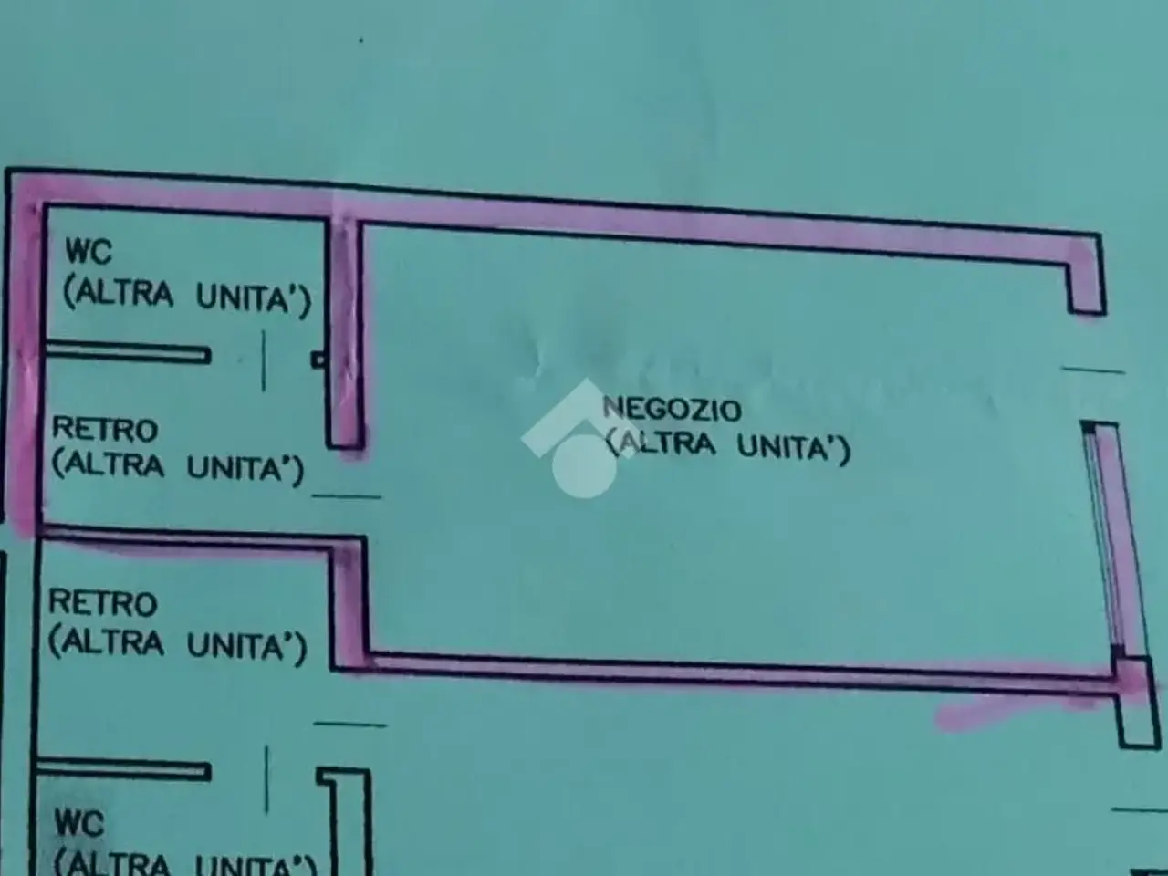 Negozio in Via Umberto Primo 130, Casalserugo, {3} - Planimetria 1