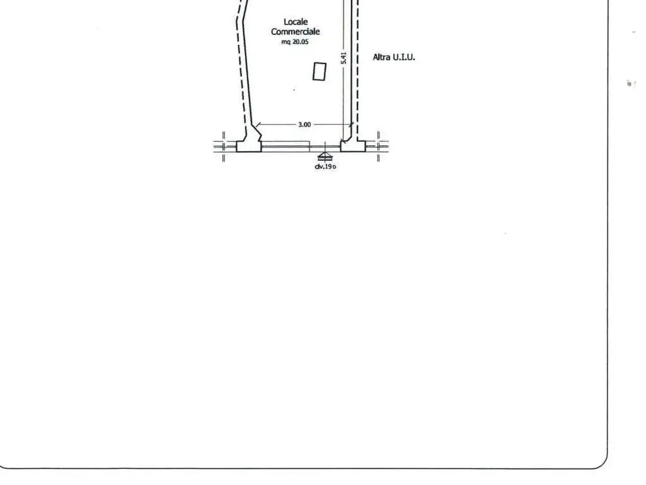 Locale commerciale in Corso Europa, Loano, {3} - Planimetria 1