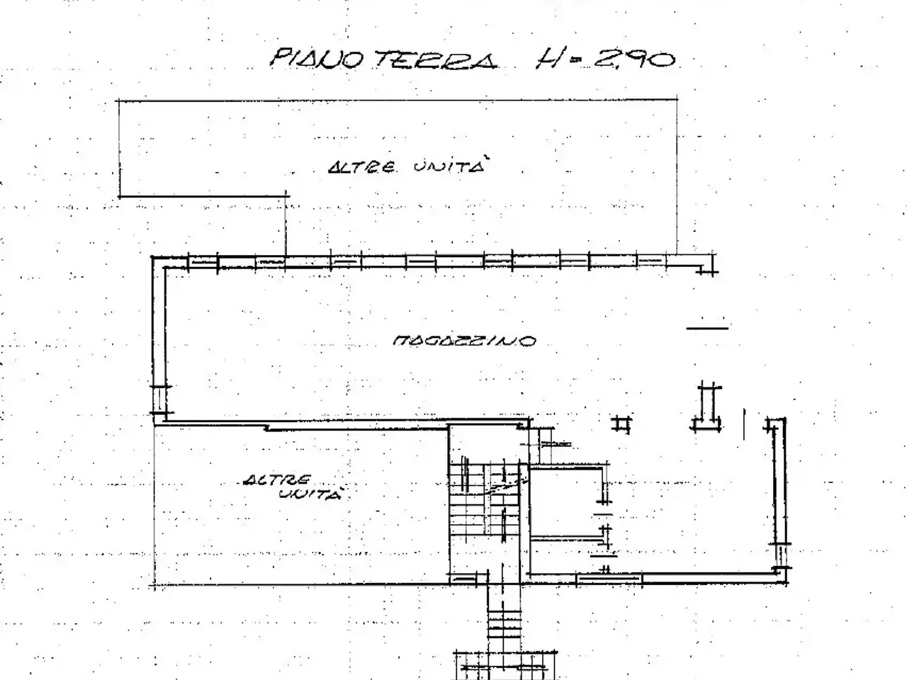 Magazzino in Via Antonio Ceron, Padova - Planimetria 1