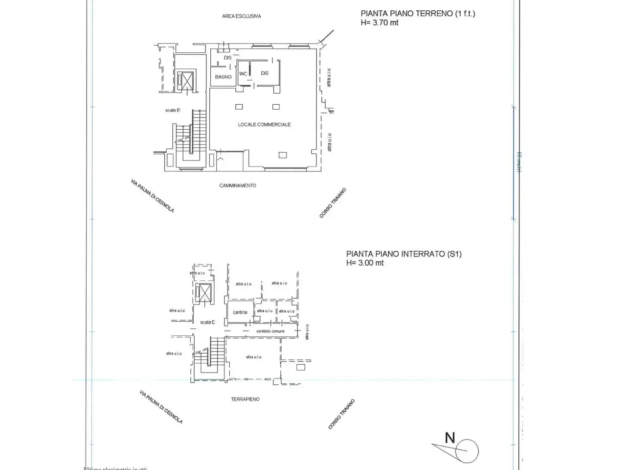 Negozio in Corso Traiano, Torino, {3} - Planimetria 1