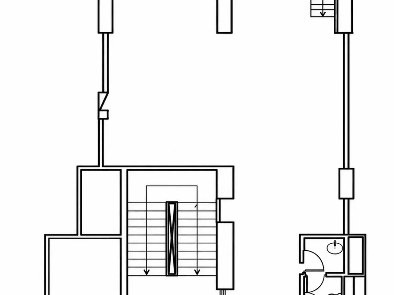Bar in Viale Piave, Milano, {3} - Planimetria 1
