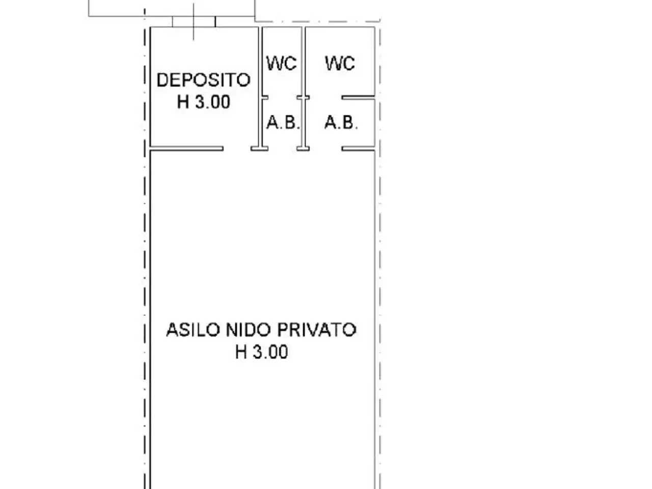 Negozio in Via Gramsci 1, Porto Mantovano, {3} - Planimetria 1