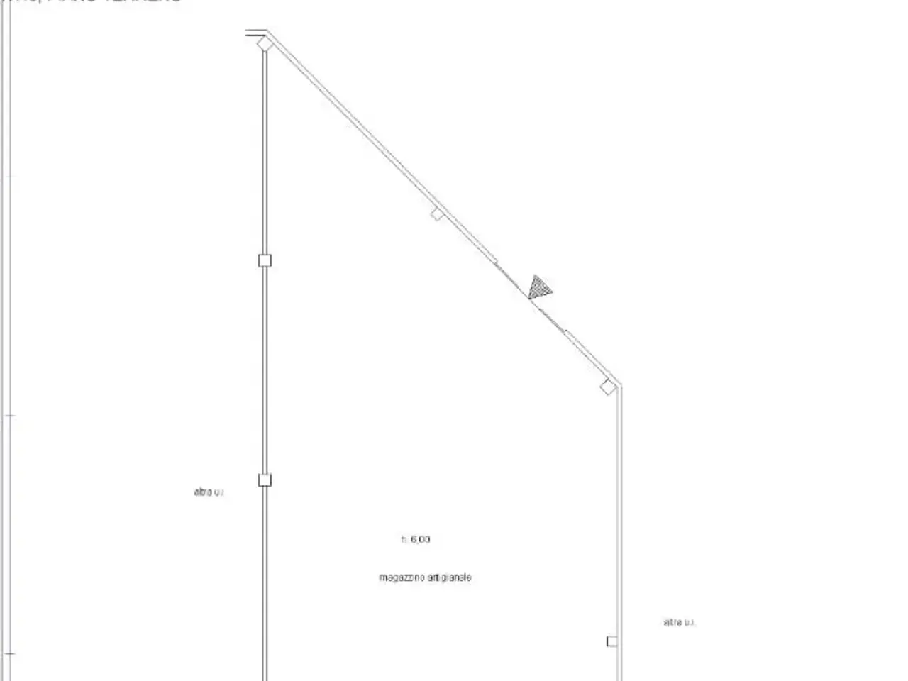 Capannone in Via Amedeo Modigliani 11, Vicopisano, {3} - Planimetria 1