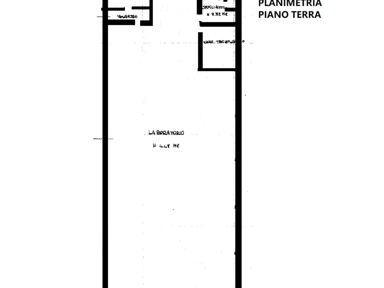 Capannone in Via Pietro Sola, Zero Branco, {3} - Planimetria 1