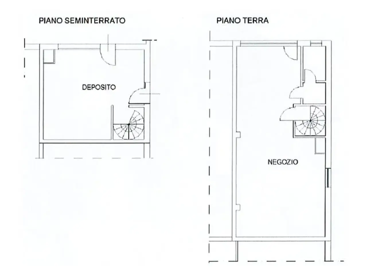 Negozio in Via Don Carlo Gnocchi 1, San Zenone Al Lambro, {3} - Planimetria 1