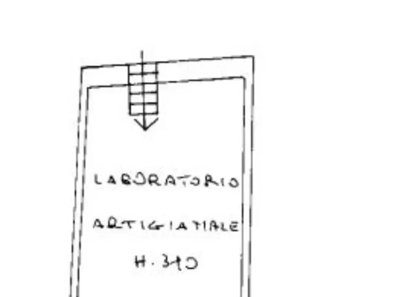 Laboratorio in Via dei Grani 11, Casale Monferrato, {3} - Planimetria 1