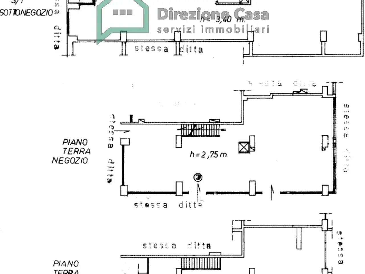 Negozio in Centro Direzionale, Napoli, {3} - Planimetria 1