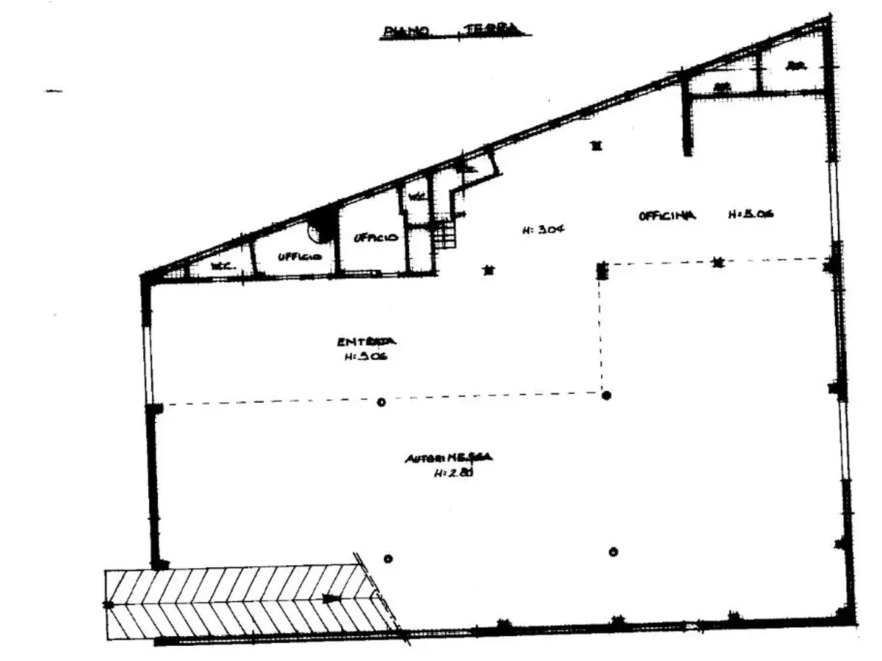 Capannone in Viale Amerigo Vespucci 6, Forli', {3} - Planimetria 1
