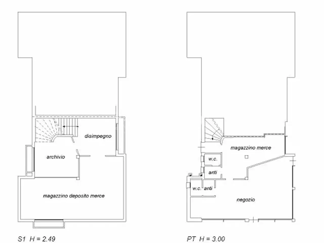 Negozio in Via Valeselle 8, Casale Sul Sile, {3} - Planimetria 1