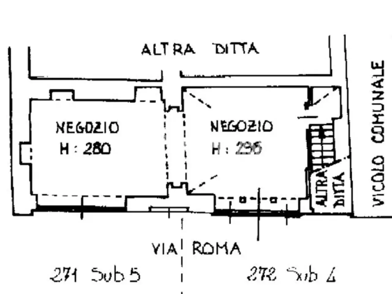 Negozio in Via Roma 22, Druento, {3} - Planimetria 1