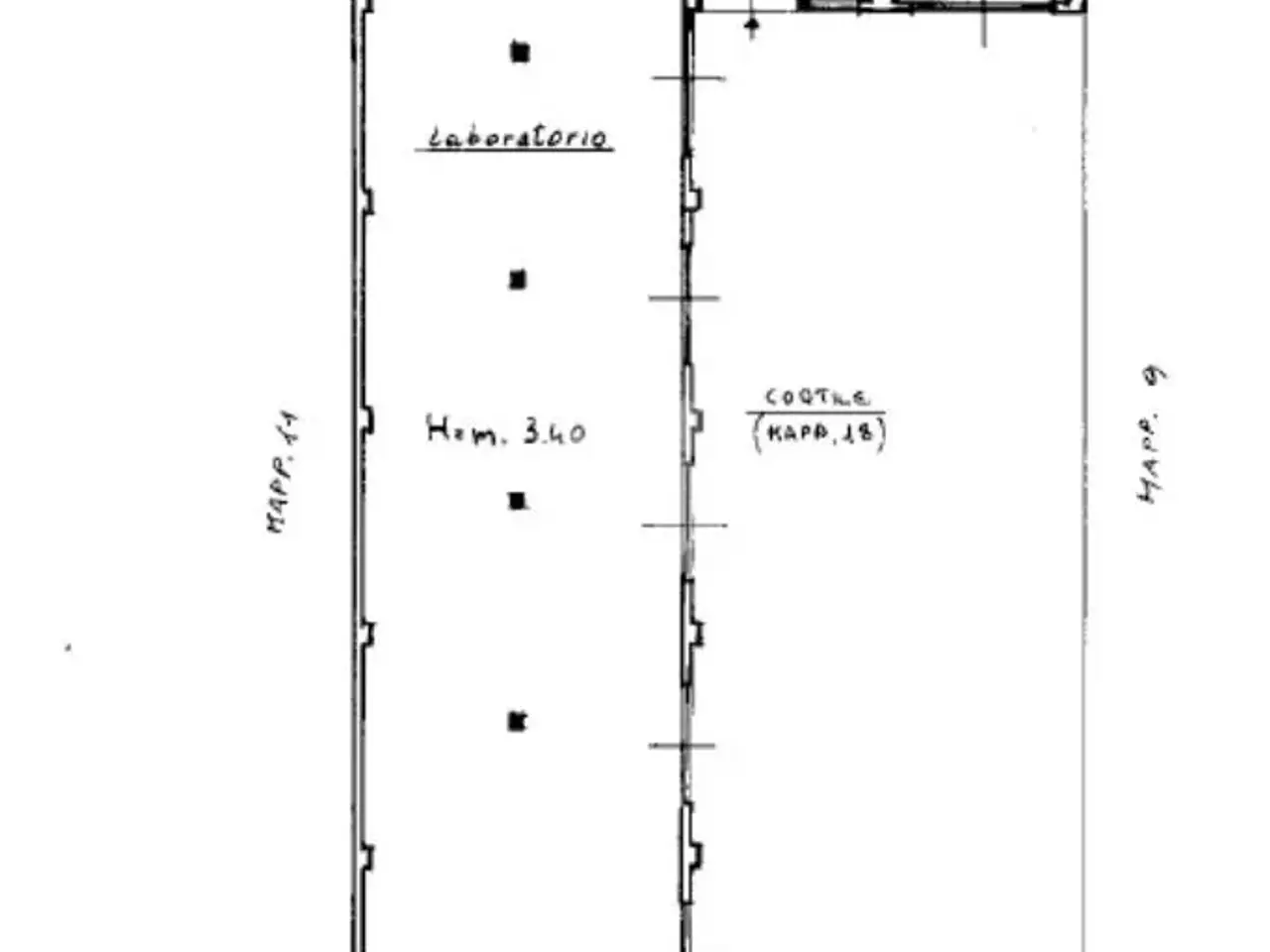 Capannone in Via Gaetano Donizetti 37, Marcallo Con Casone, {3} - Planimetria 1
