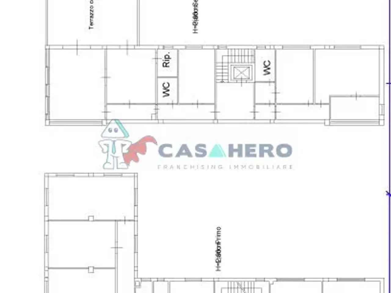 Ufficio in Via Luciano Castello, Villabate, {3} - Planimetria 1