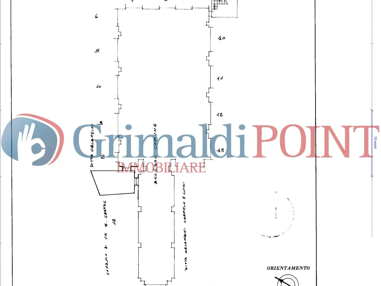 Magazzino in Via Salvatore Grande 10, Lecce, {3} - Planimetria 1