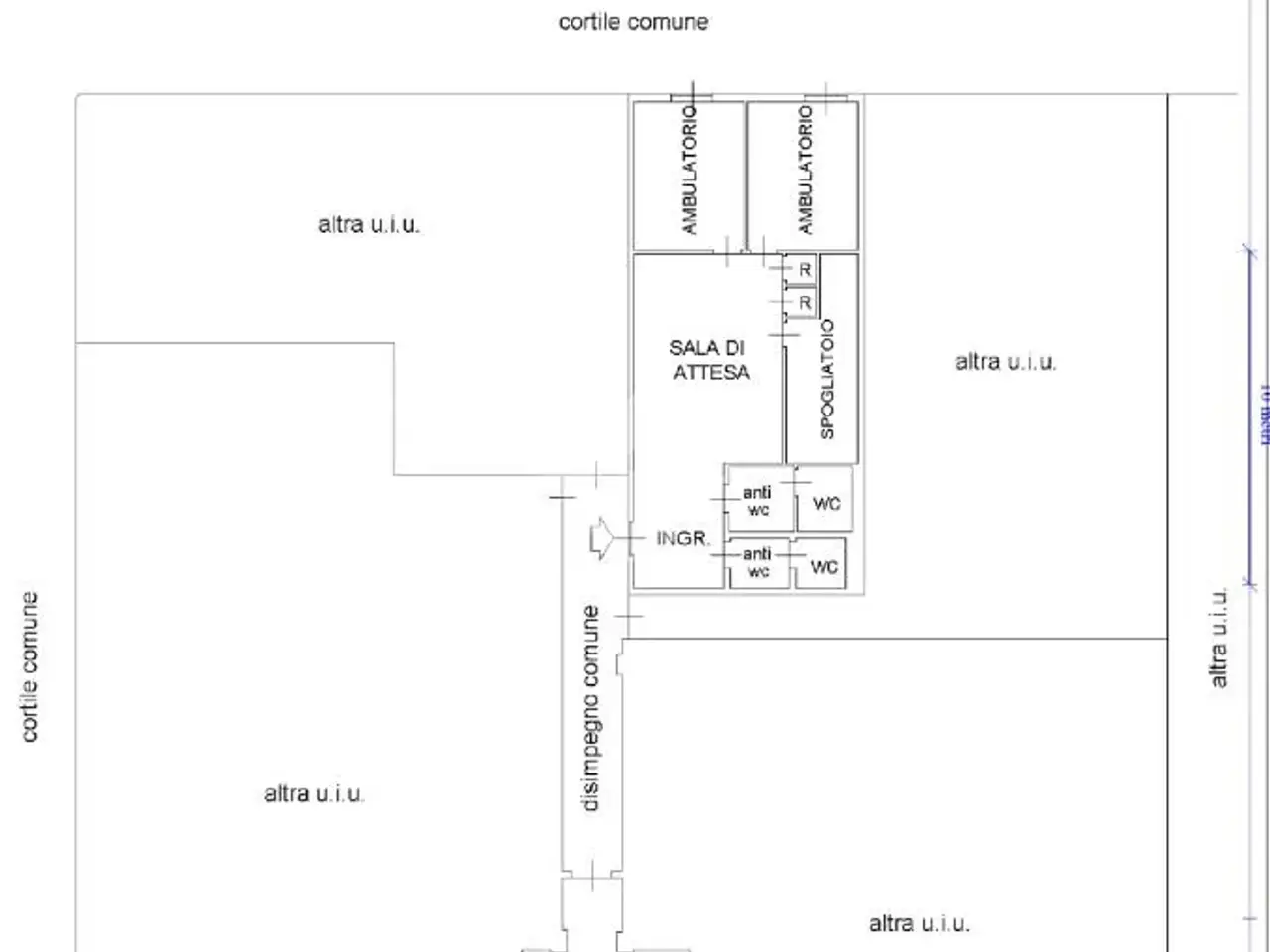 Ufficio in Via Caselle 60, Leini', {3} - Planimetria 1