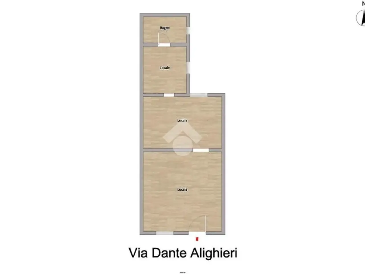 Ufficio in Via Dante Alighieri 83, Volla, {3} - Planimetria 1