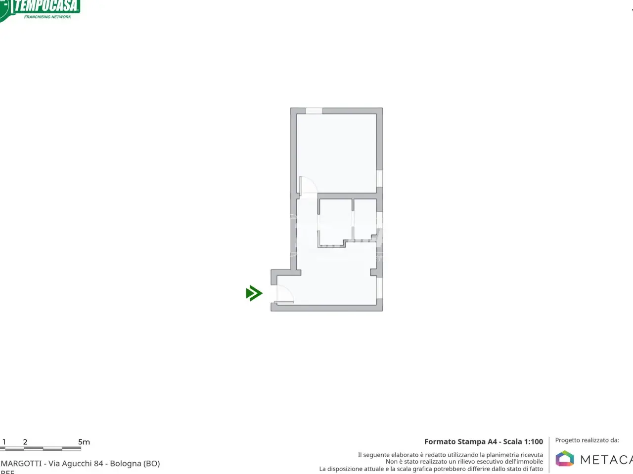Ufficio in , Bologna, {3} - Planimetria 1