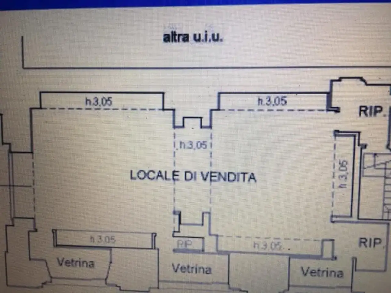 Negozio in , Firenze, {3} - Planimetria 1