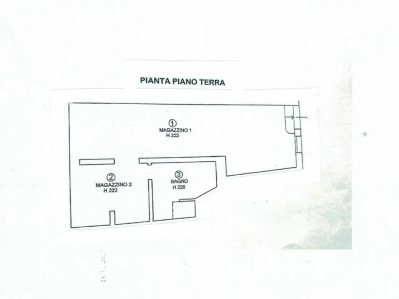 Loft in vendita, Fondamenta San Gioachin, Venezia - Planimetria 1