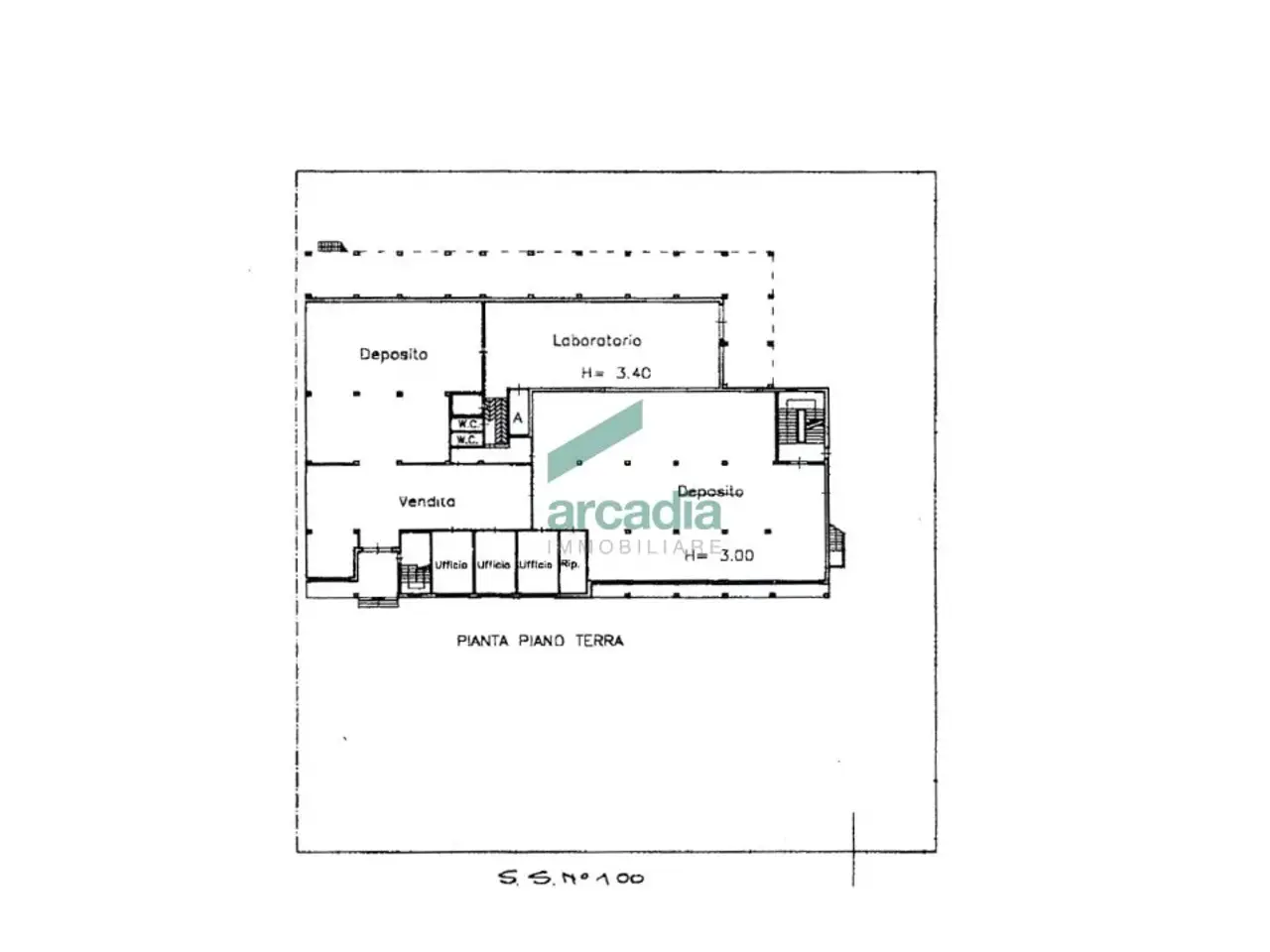 Capannone in Km 31, 800, Sammichele Di Bari, {3} - Planimetria 1