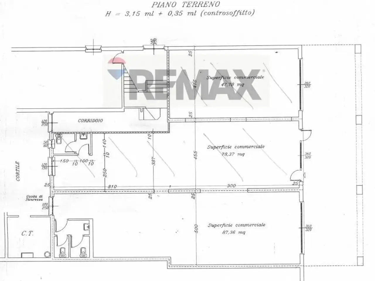 Esercizio commerciale in Via Garibaldi 69, San Secondo Parmense, {3} - Planimetria 1