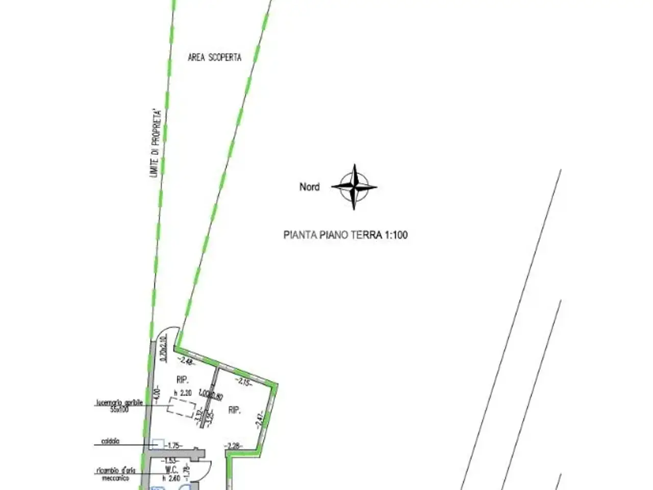 Negozio in Via Giovanni Baron, San Dona' Di Piave, {3} - Planimetria 1
