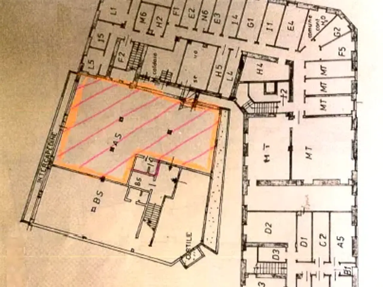 Laboratorio in Corso Bramante 59, Torino, {3} - Planimetria 1