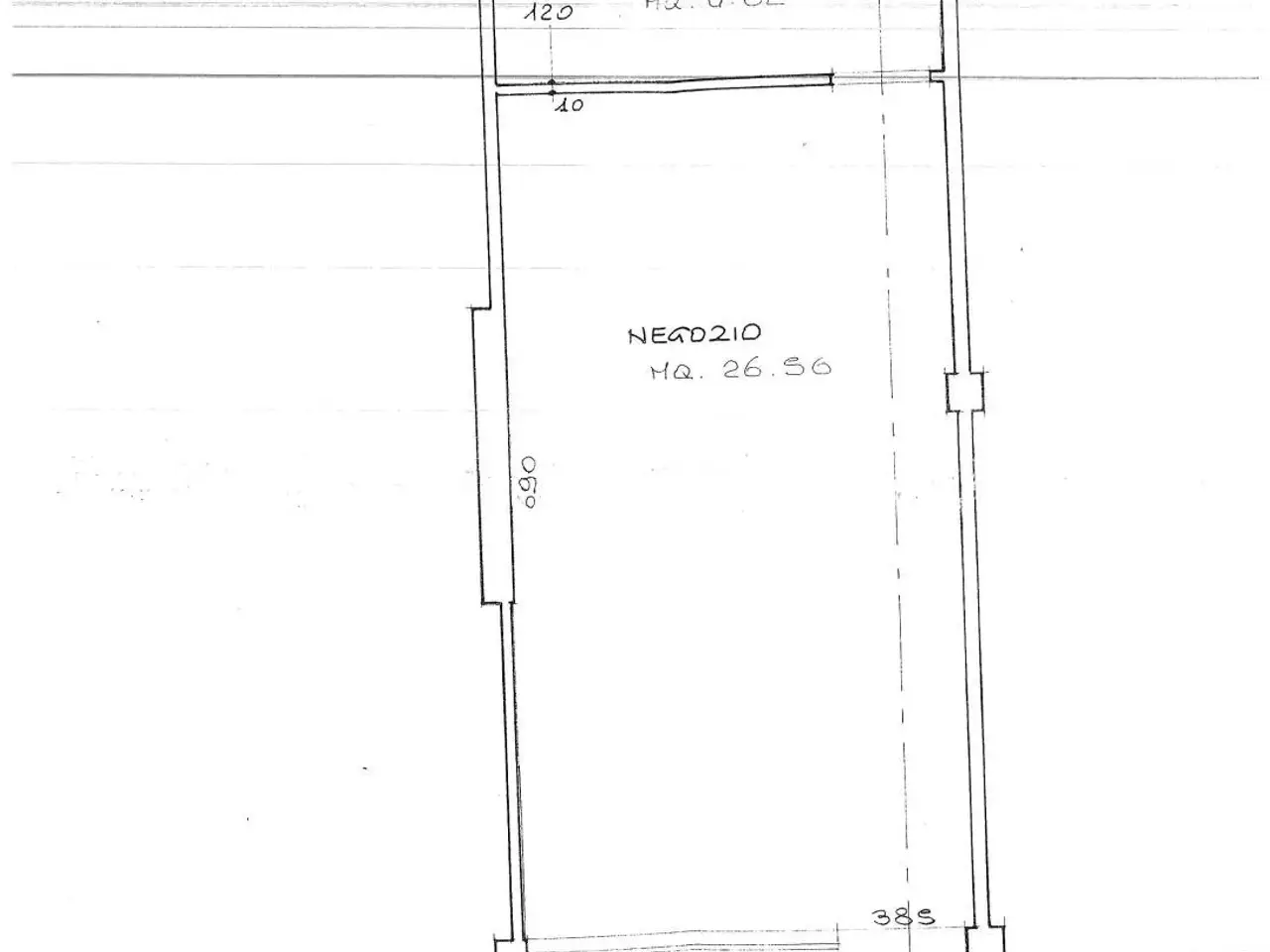 Locale commerciale in , Cervia, {3} - Planimetria 1
