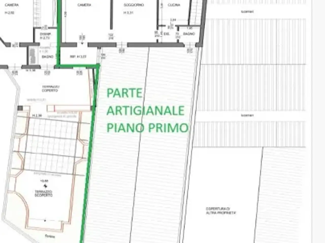 Capannone in Via Chisimaio, Busto Arsizio, {3} - Planimetria 1