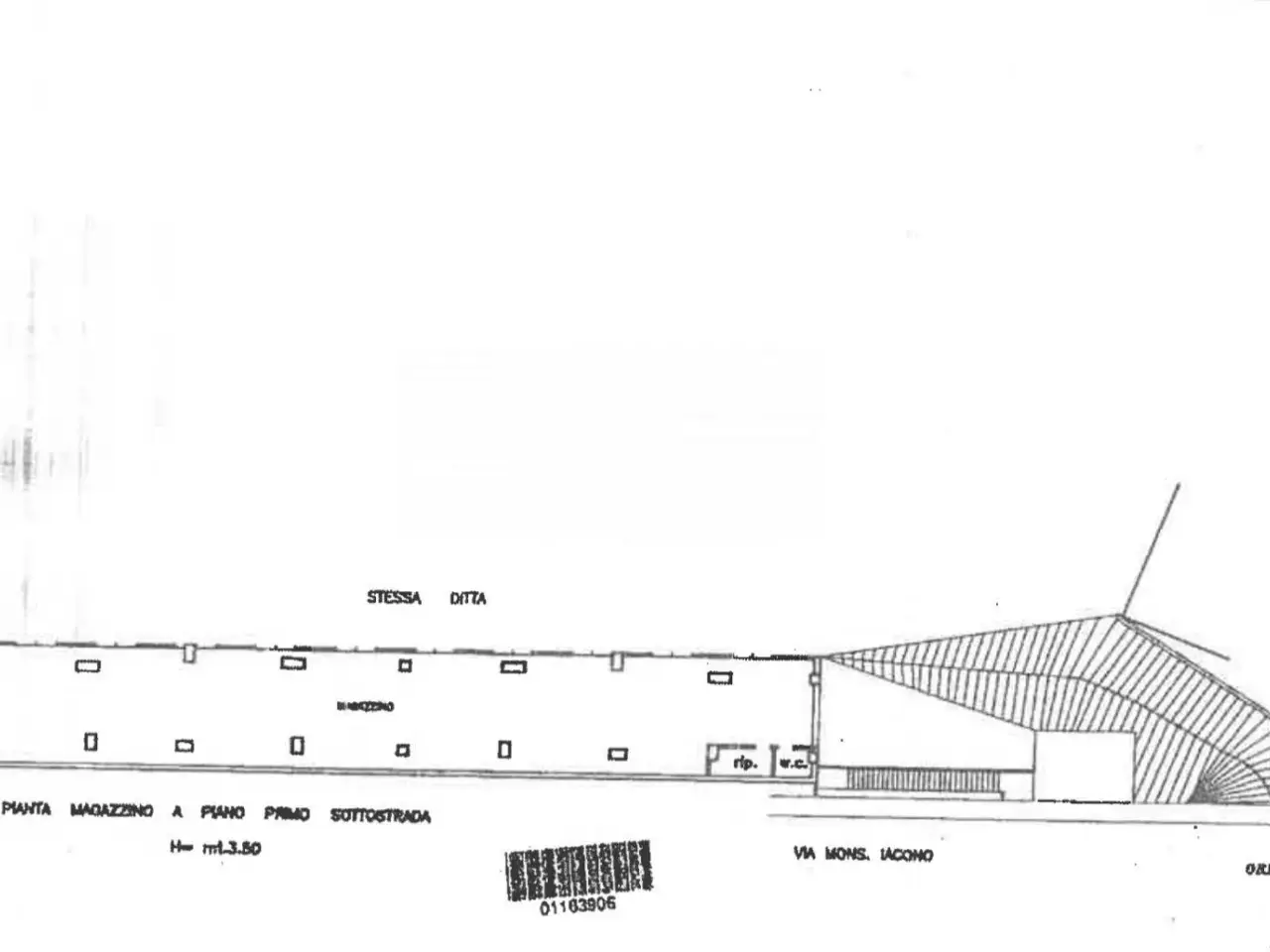 Negozio in Via Monsignor Iacono 48, Ragusa, {3} - Planimetria 1