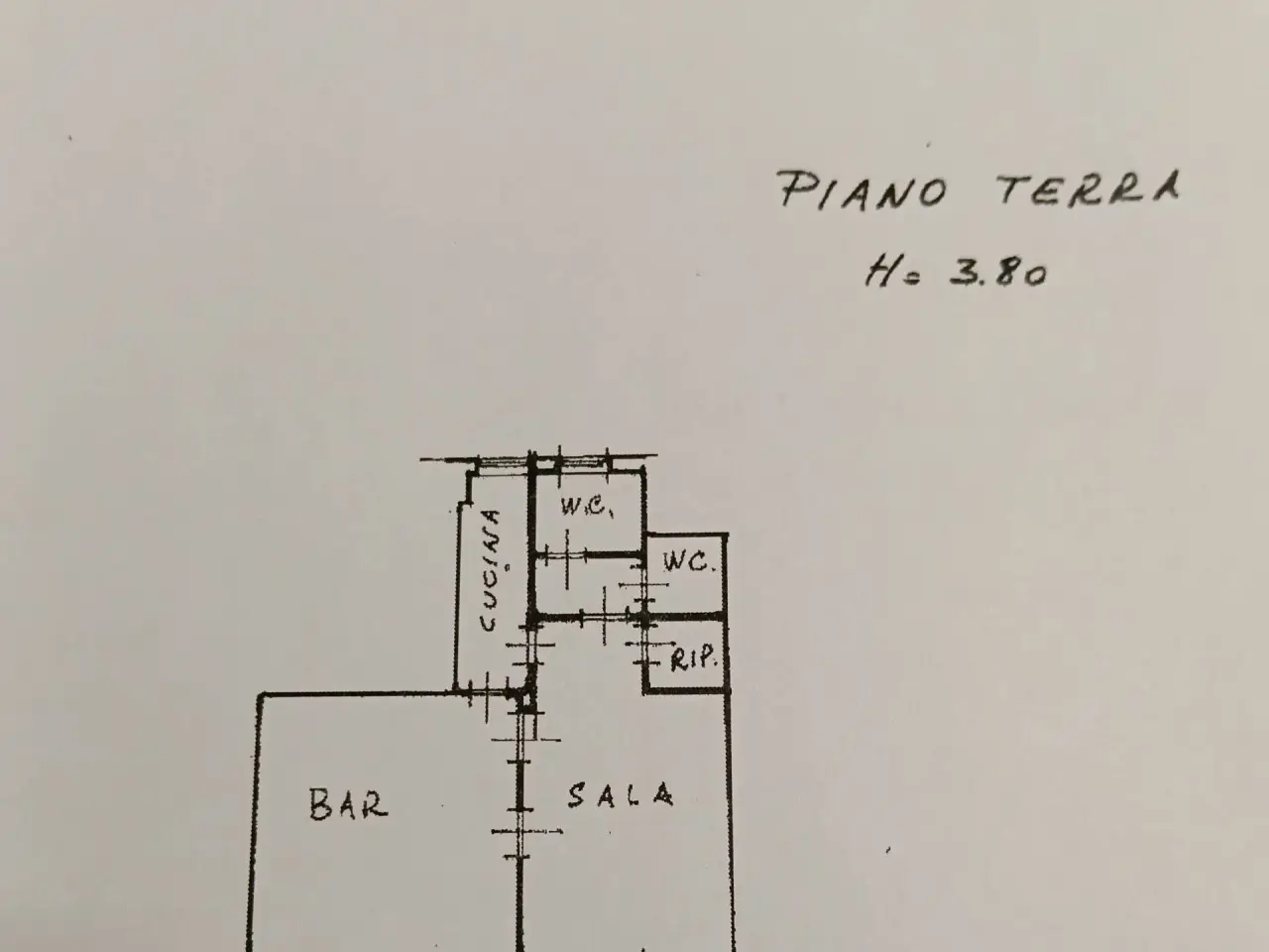 Esercizio commerciale in Piazza Grande 1, Livorno, {3} - Planimetria 1