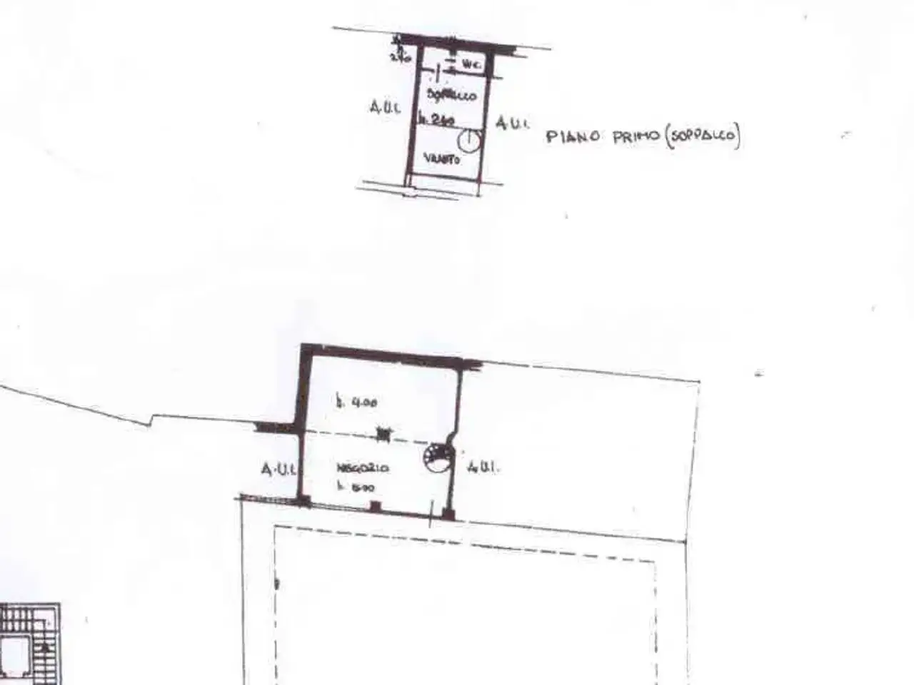 Negozio in Vicolo dell'Assunta 2, Busto Arsizio, {3} - Planimetria 1