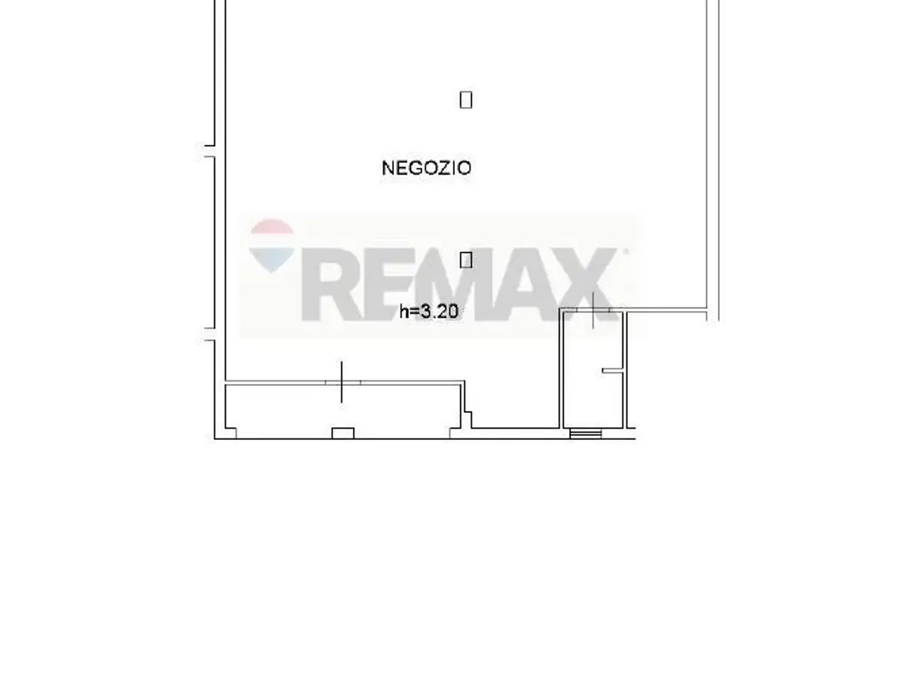 Negozio in Via San Giovanni Bosco 14, Casaleone, {3} - Planimetria 1